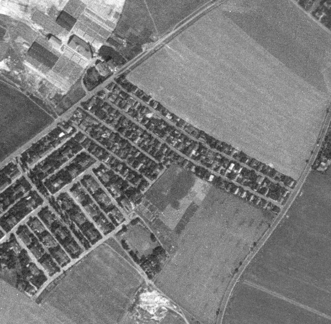 prosecka-nouzova-kolonie-letecky-snimek-1953