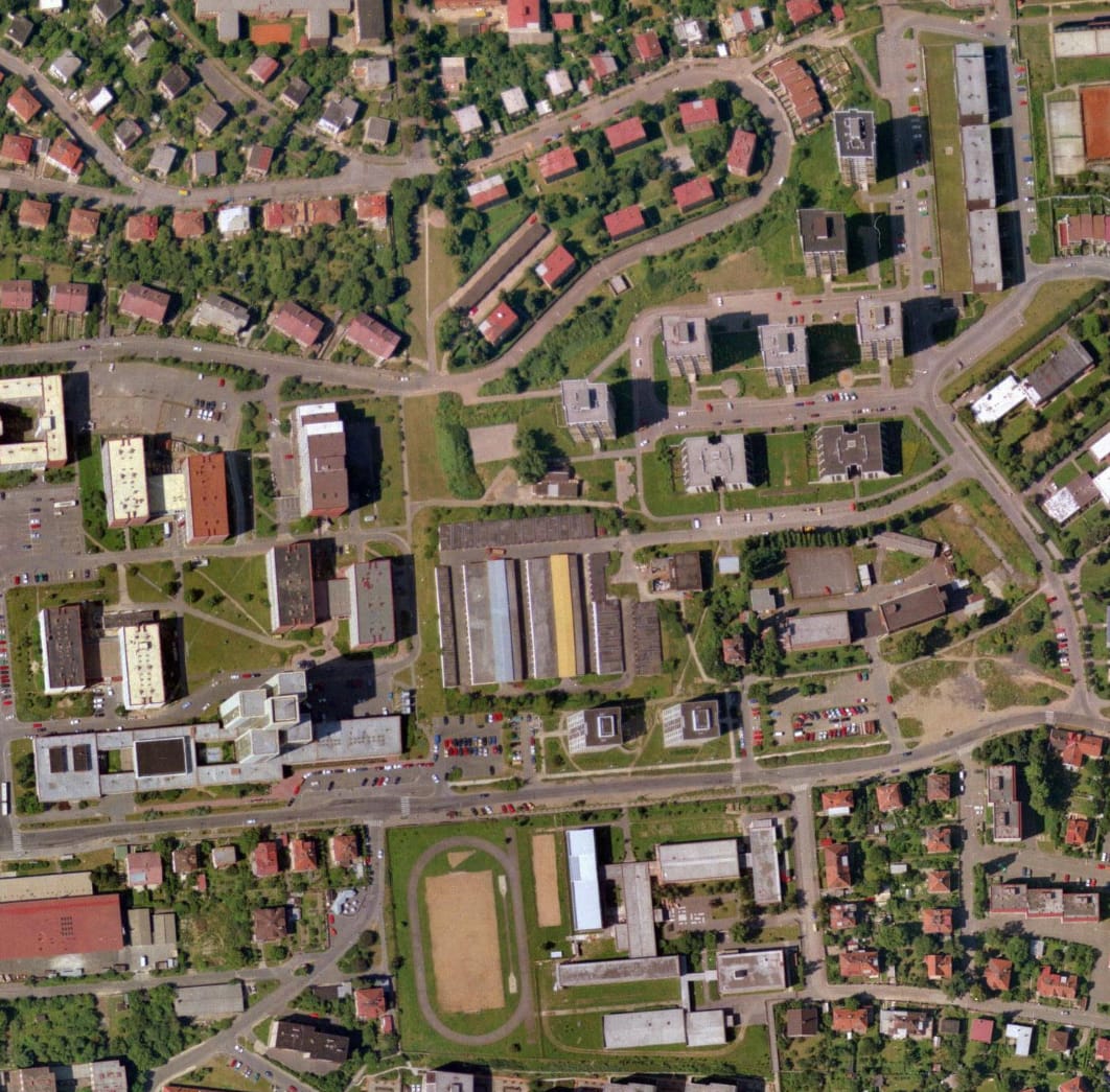 nouzova-kolonie-na-klinku-letecky-snimek-1996