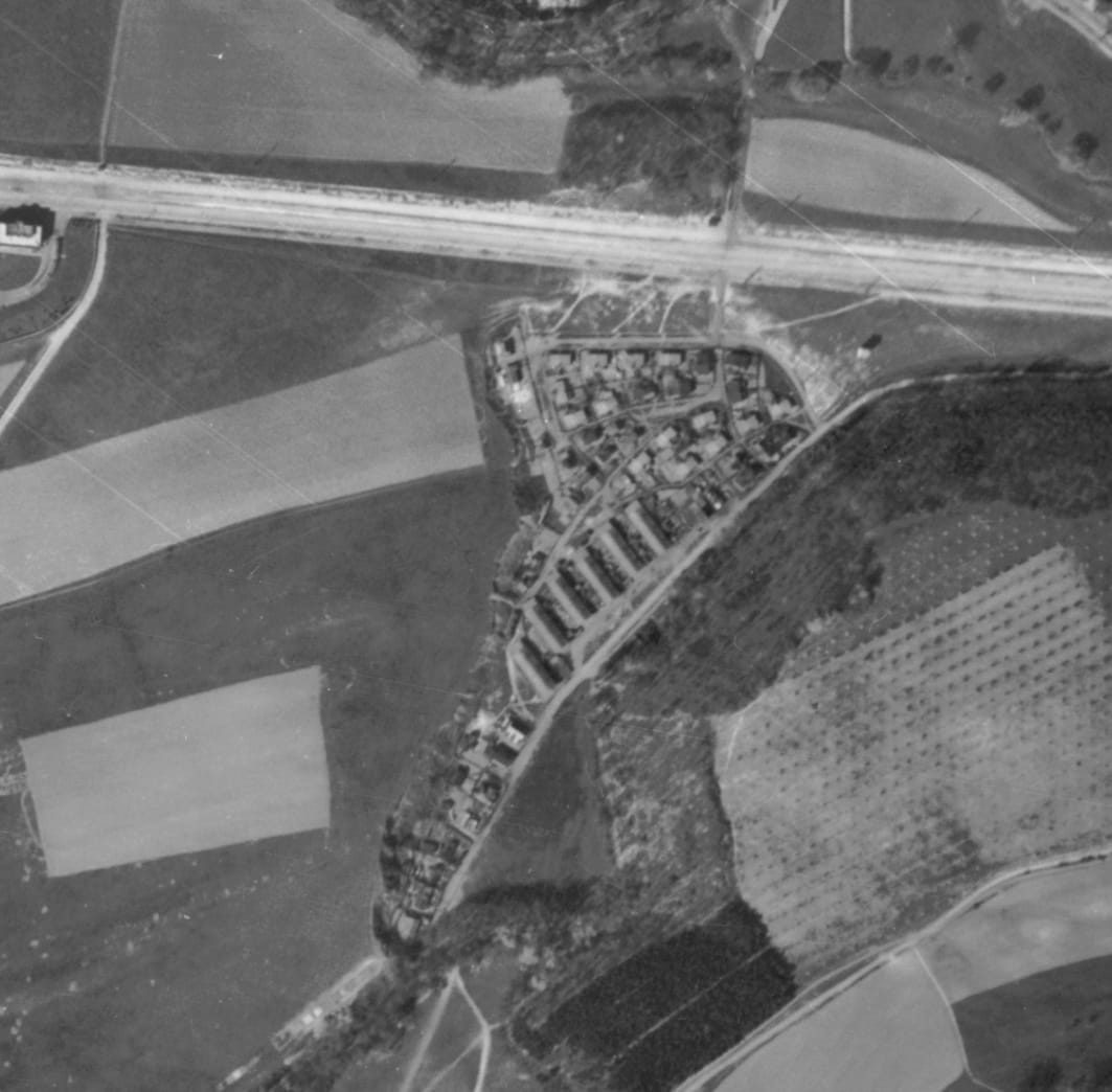 hlinik-letecky-snimek-1945
