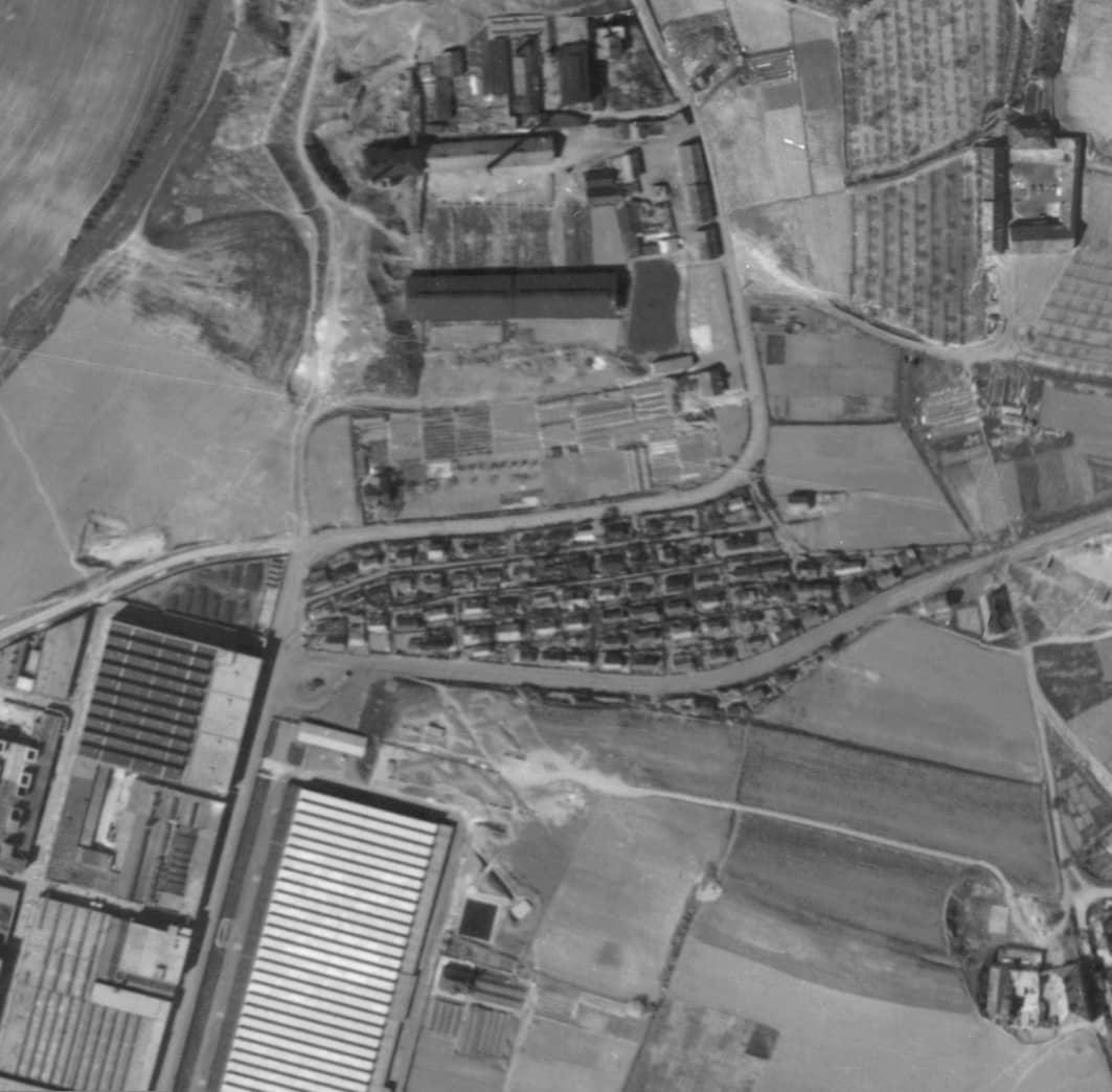 nouzova-kolonie-u-bulovky-letecky-snimek-1945