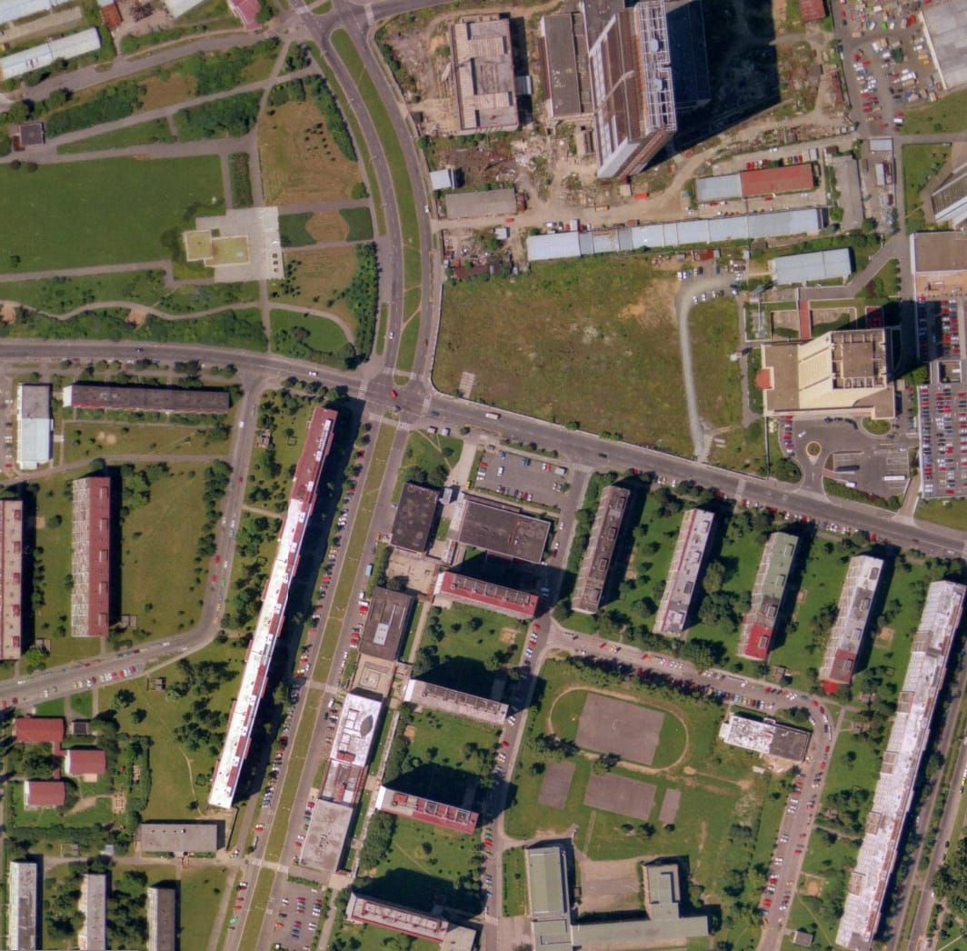 nouzova-kolonie-u-druzstva-klid-letecky-snimek-1996