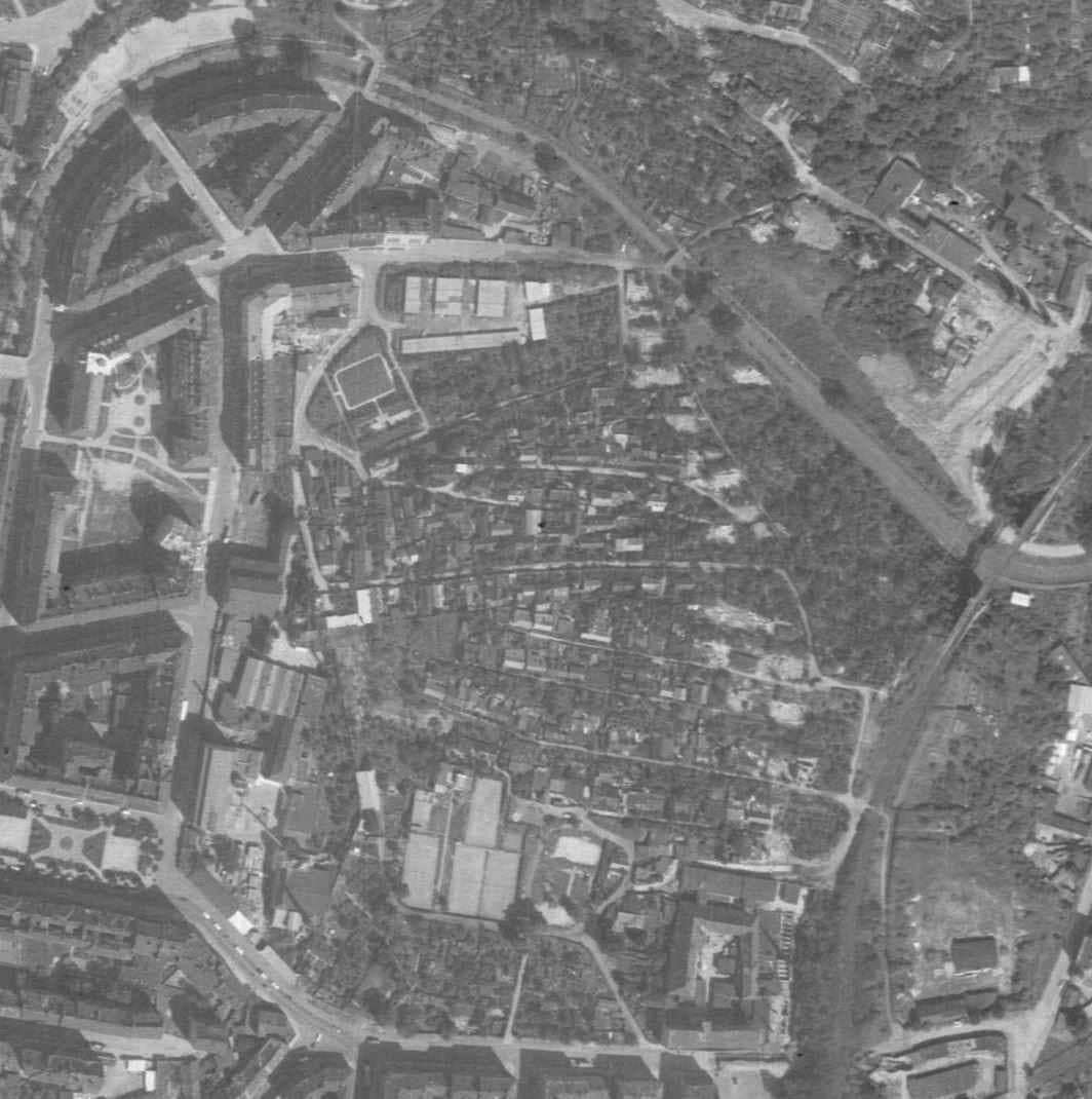 nouzova-kolonie-na-hajku-letecky-snimek-1966