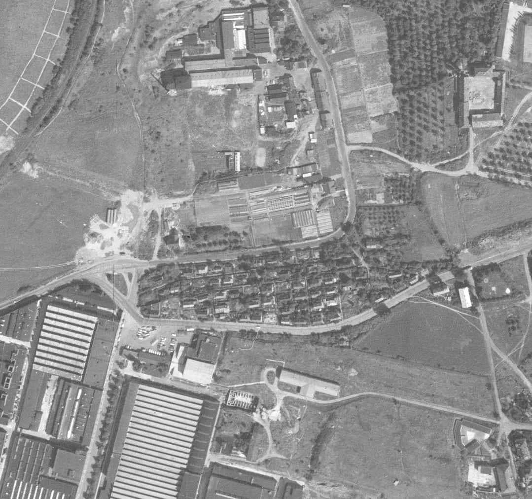 nouzova-kolonie-u-bulovky-letecky-snimek-1966