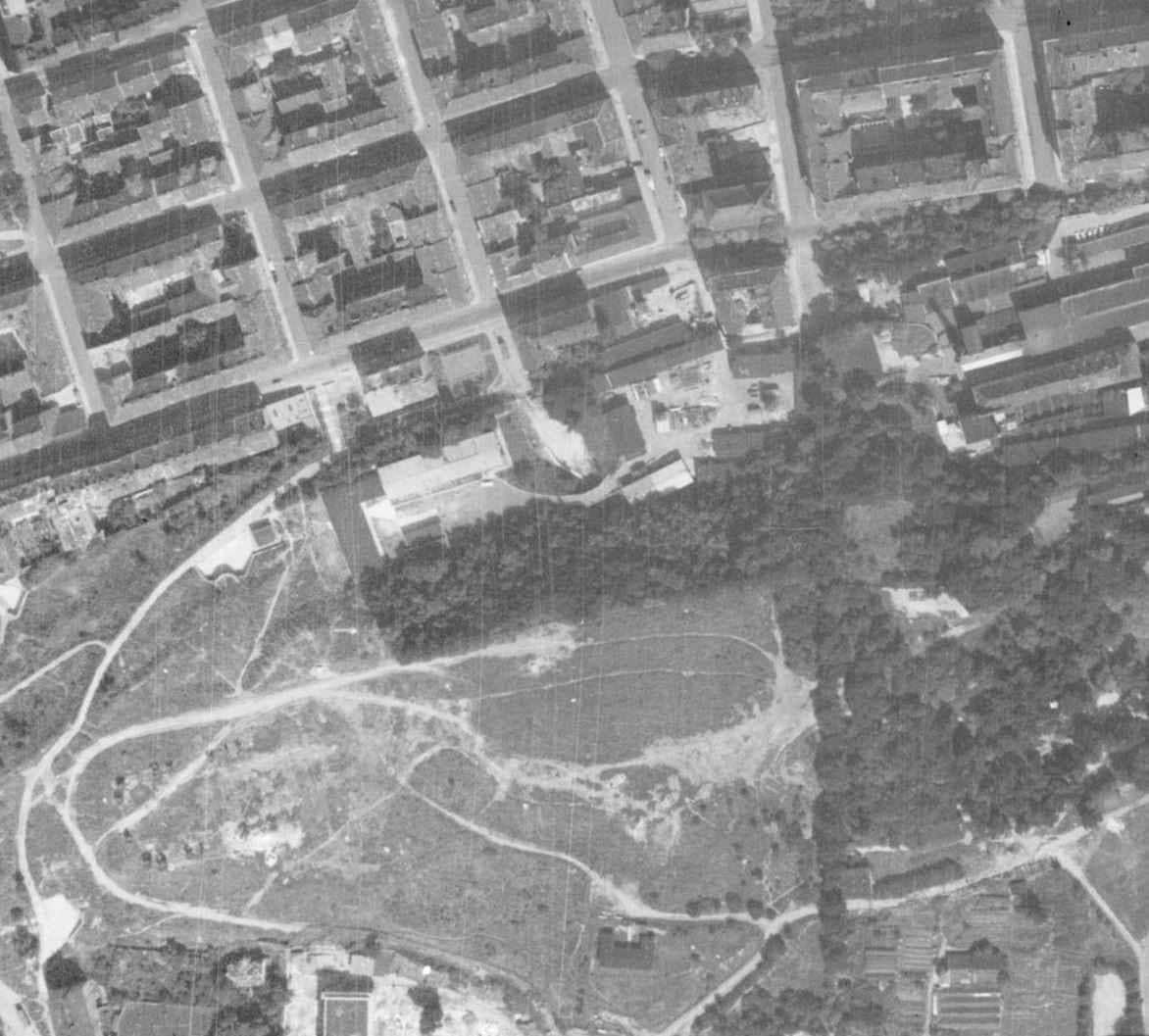 nouzova-kolonie-u-kapslovny-letecky-snimek-1966