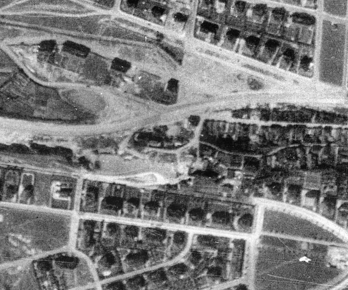 nouzova-kolonie-piskovna-stresovice-letecky-snimek-1938