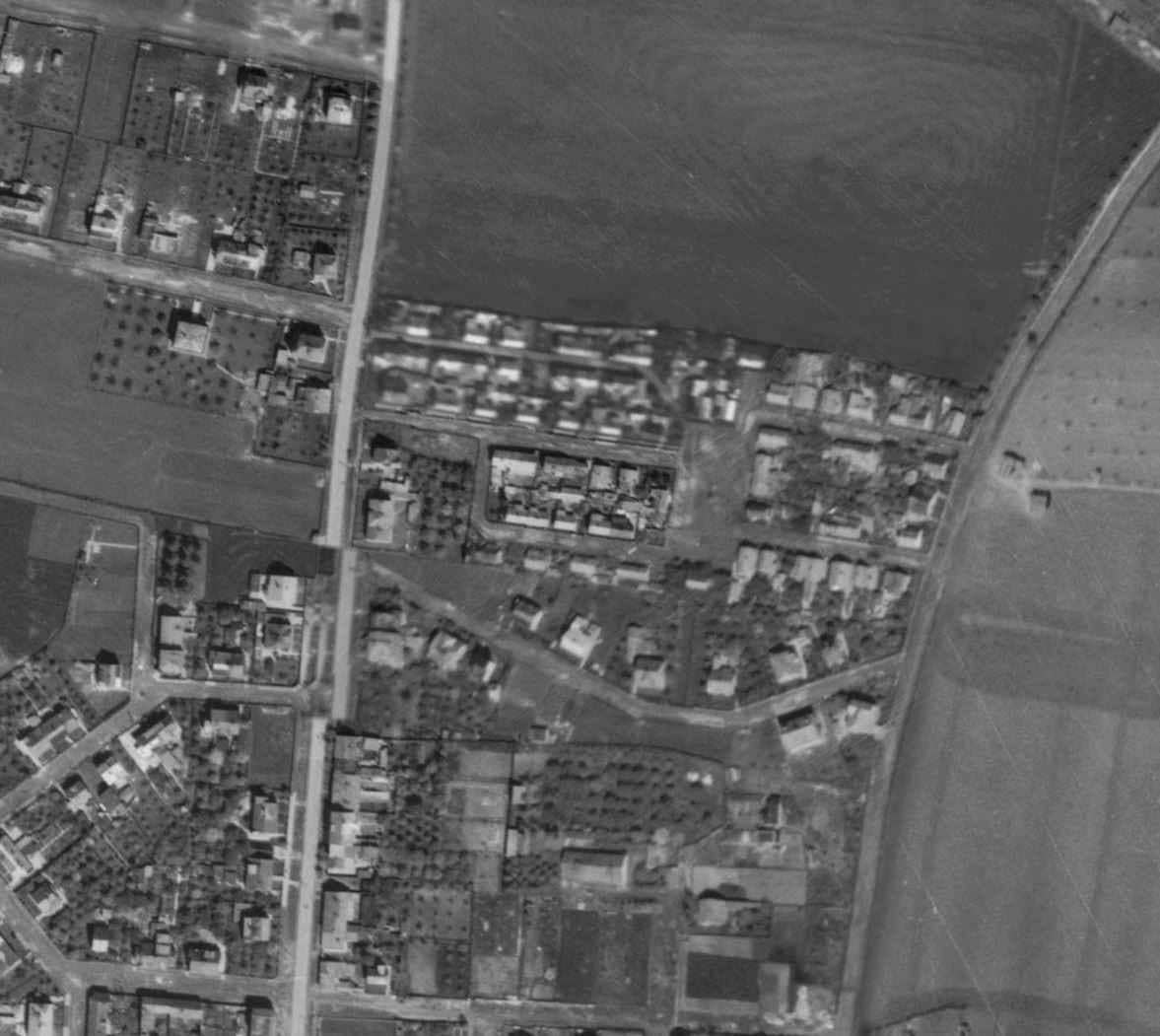 nouzova-kolonie-nouzov-letecky-snimek-1945