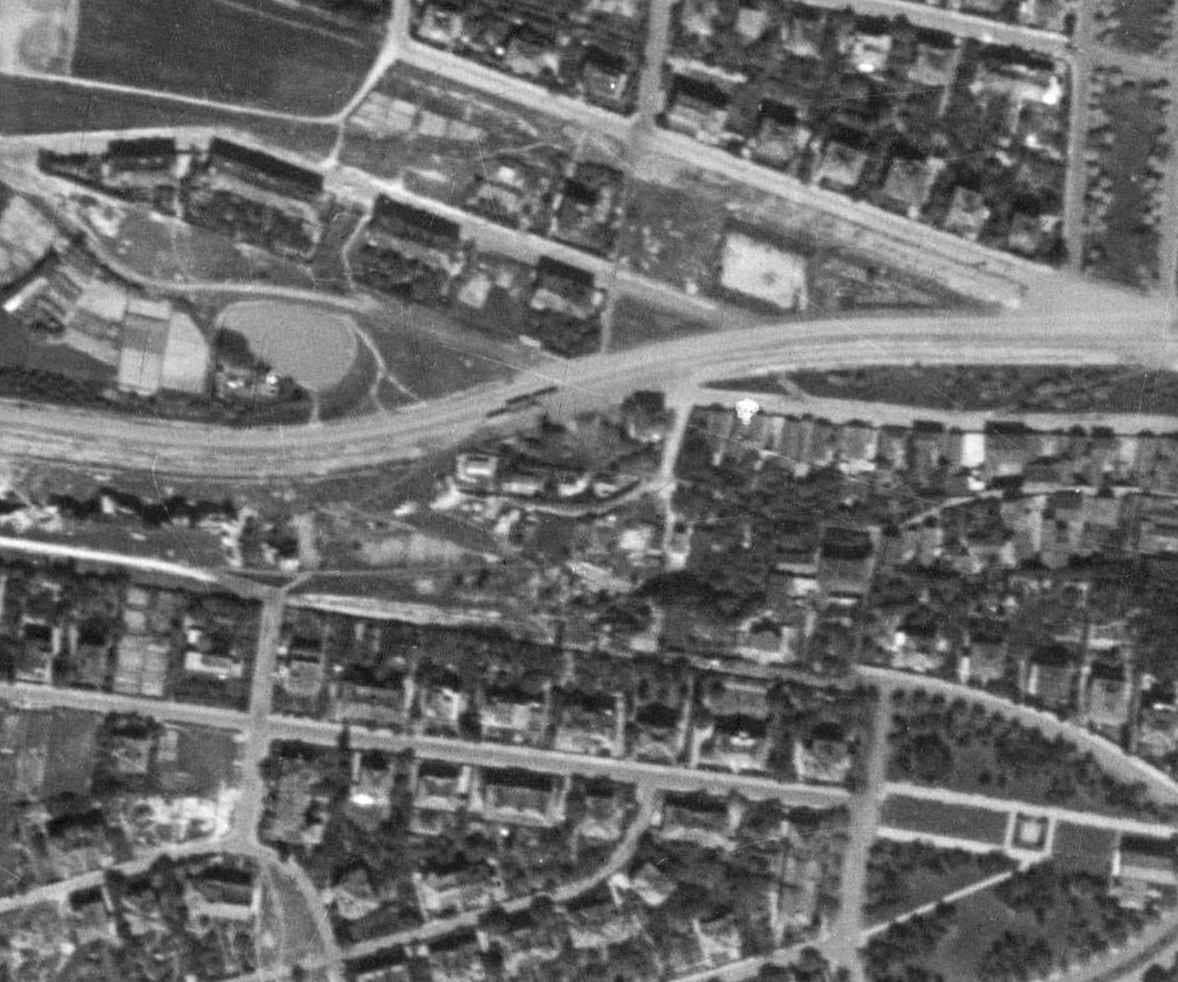 nouzova-kolonie-piskovna-stresovice-letecky-snimek-1953