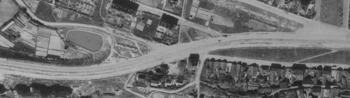 nouzova-kolonie-piskovna-stresovice-letecky-snimek-1945
