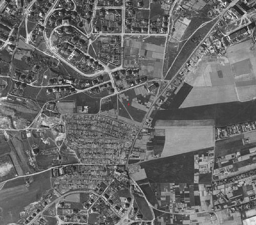 Oblast Kavčích hor v roce 1945